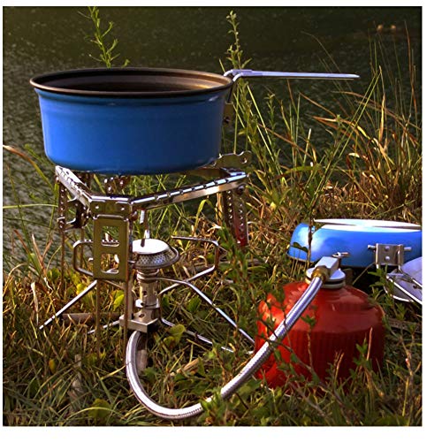 Beautyer Triangle Grill Rack Folding Grills Rack Barbecue Pot Stove Stand Portable Stainless Steel Pot Rack Cooking Utensil for Outdoor Hiking Backpacking