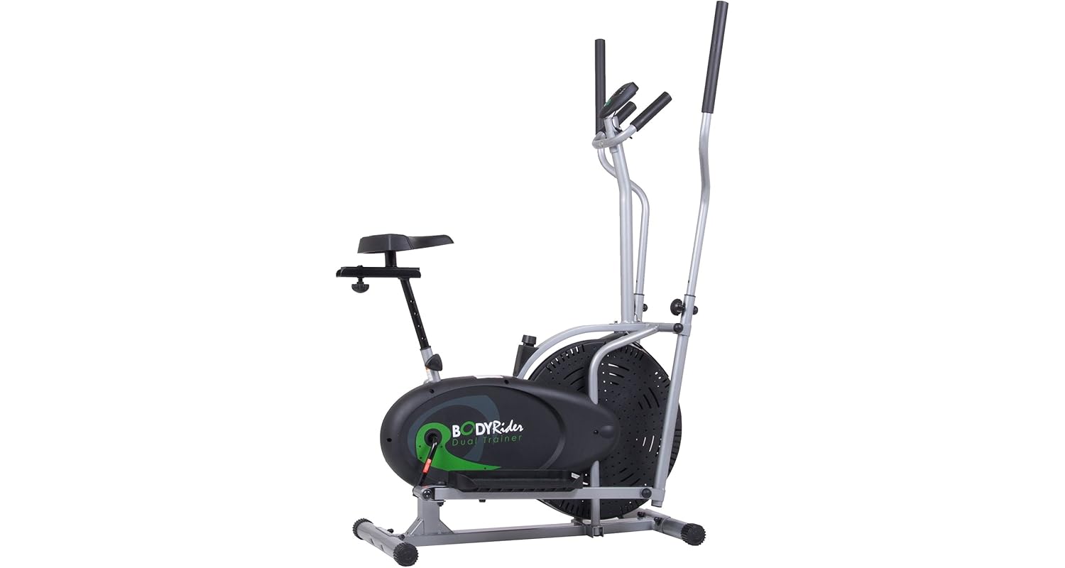 Body Rider BRD2000 Elliptical Trainer And Exercise Bike