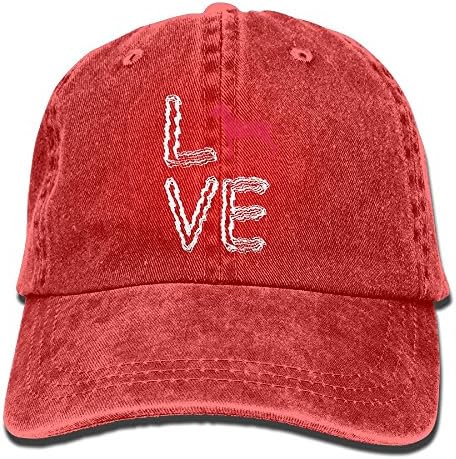 NEW FACUP I Love You Dachshunds Dog Unisex Washed Twill Cotton Baseball Cap Vintage Adjustable Hat