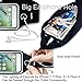 Smartlle Fanny pack, Running Belt, Waist Bag Women & Men for iPhone 13 12 11 Pro Max/XR/XS Max/X/XS/8 7 6 6S Plus, for Samsung Galaxy S/Note, All Mobiles up to 6.7'',Gym Workout Fitness Gear-Black