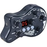 Guitar Multi Effects Pedal Distortion Delay 15 Effects Drum Rhythms | Portable guitar effects pedal with distortion, delay, tuner, 15 effects, 40 rhythms and LCD display for practice