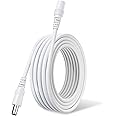 33FT/10M Pure Copper Power Extension Cable, 5.5mm x 2.1mm Female to Male, DC 12V Power Extension Cord for Security Camera CCT