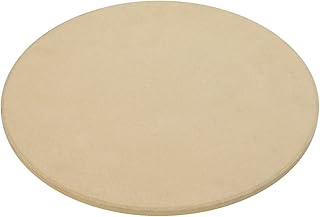 Dehner Pizzastein für Grill und Backofen, Ø 30 cm, Schamotte