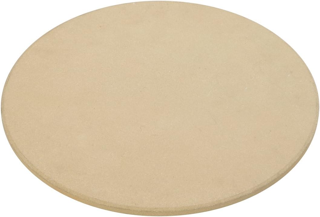 Dehner Pizzastein für Grill und Backofen, Ø 30 cm, Schamotte