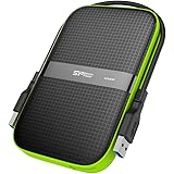 Silicon Power 1TB Rugged Armor A60 Shockproof / Water-Resistant 2.5-Inch USB 3.0 Military Grade Portable External Hard Drive,Black (SP010TBPHDA60S3K)