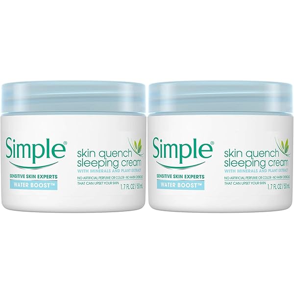 simple sleep cream