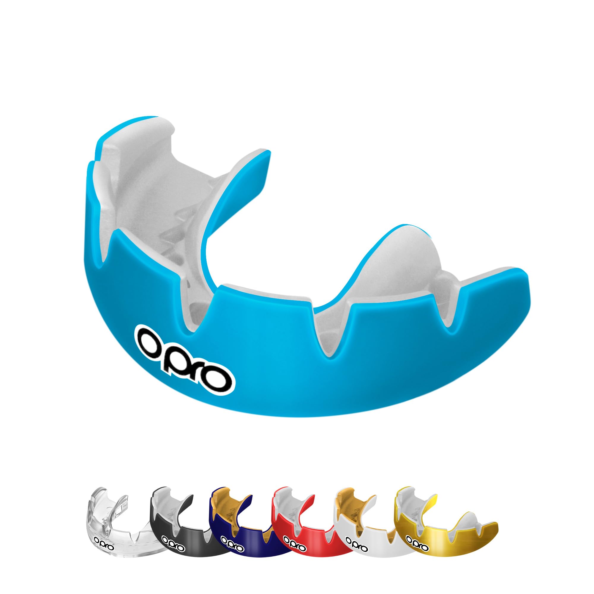 OPRO Instant Custom-Fit Mouthguard for Braces – Gum Shield Adult (Age 10+) – OPRO Mouth Guard Boxing and MMA, Easy Self-Fit Gum Shield Rugby and Hockey - Maximum Protection with Dental Warranty — image 1