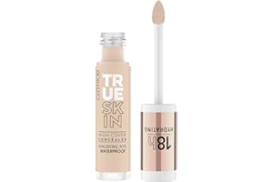 Catrice | True Skin High Cover Concealer (010 | Cool Cashmere) | Waterproof & Lightweight for Soft Matte Look | With Hyaluronic Acid & Lasts Up to 18 Hours | Vegan, Cruelty Free