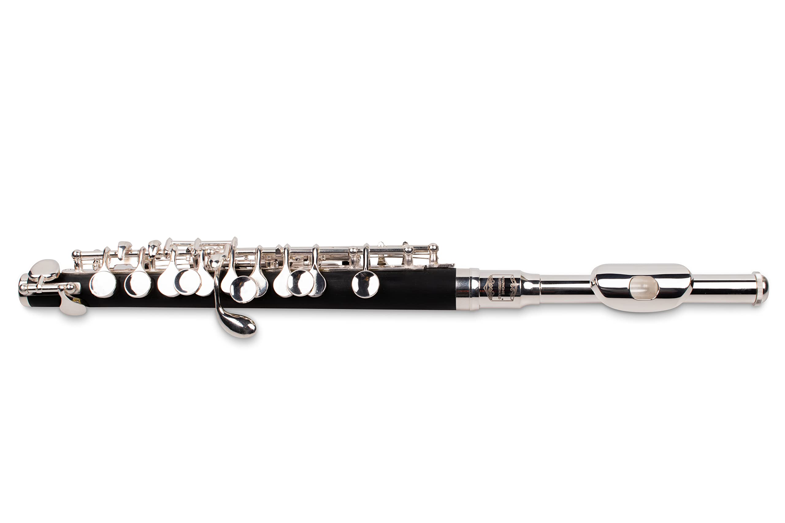 Symphony Westerwald Piccolo / Piccolo flute, genuine silver plated, bag and accessories, new