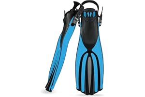 TUDIVING-Diving Fins Long Silicone Flippers Swim Equipment Snorkel Fins New Professional Scuba Fins Adults Men Women