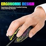 VersionTECH Gaming Mouse 3600 DPI 7-Color RGB 6 Programmable Buttons view 4