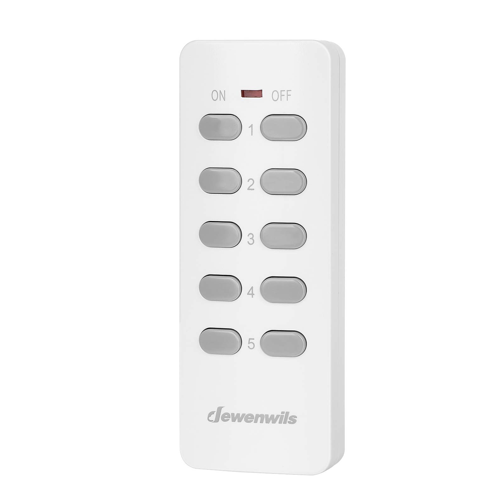 DEWENWILS Single Remote Controller without Receiver UHRS103A-R1 (1 Programmable Remote Controller Only) for UHRS102A1, UHRS103A1, UHRS205A1,UHRLS11C1,UHRS101A