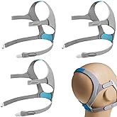 Airfit N20 Headgear, 3-Pack Headgear Compatible with Air Fit/AirTouch N20 Mask, Replacement Headgear Strap for N20, CPAP Supplies for Airfit N20 Medium with 6 Clips
