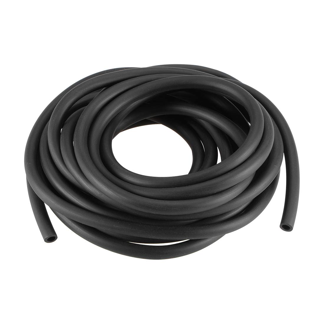 sourcing map Lubricating Oil Hose, 4mm(5/32") ID x 7mm(9/32") OD 13.12Ft/4M Rubber Water Hose Pipe Tubing Black