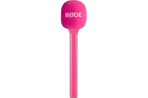 RODE RØDE Interview GO Handheld Adaptor for RØDE Wireless Microphones (Pink)