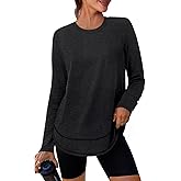 XIEERDUO Women's Workout Tops Long Sleeve Quick Dry UPF 50+ Sun Protection Shirts for Hiking Running S-3XL