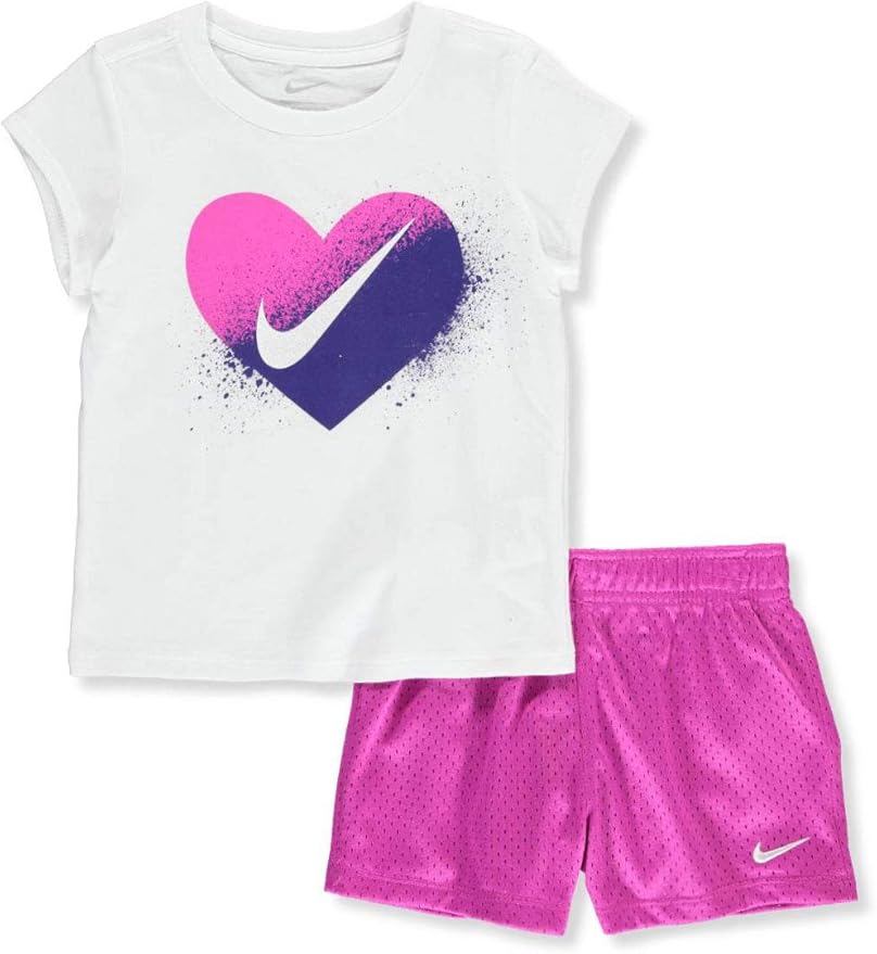 nike 2 piece crop top set