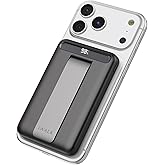 iWALK Qi2 Certified 15W Magnetic Wireless Power Bank, 10000mAh Portable Charger with Adjustable Stand & LED Display, Fast Charging for iPhone 16/15/14/13/12 Pro/Pro Max/Plus/Mini