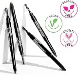 Wet n Wild Ultimate Brow Retractable Pencil Medium Brown Define Fill Spoolie New view 10