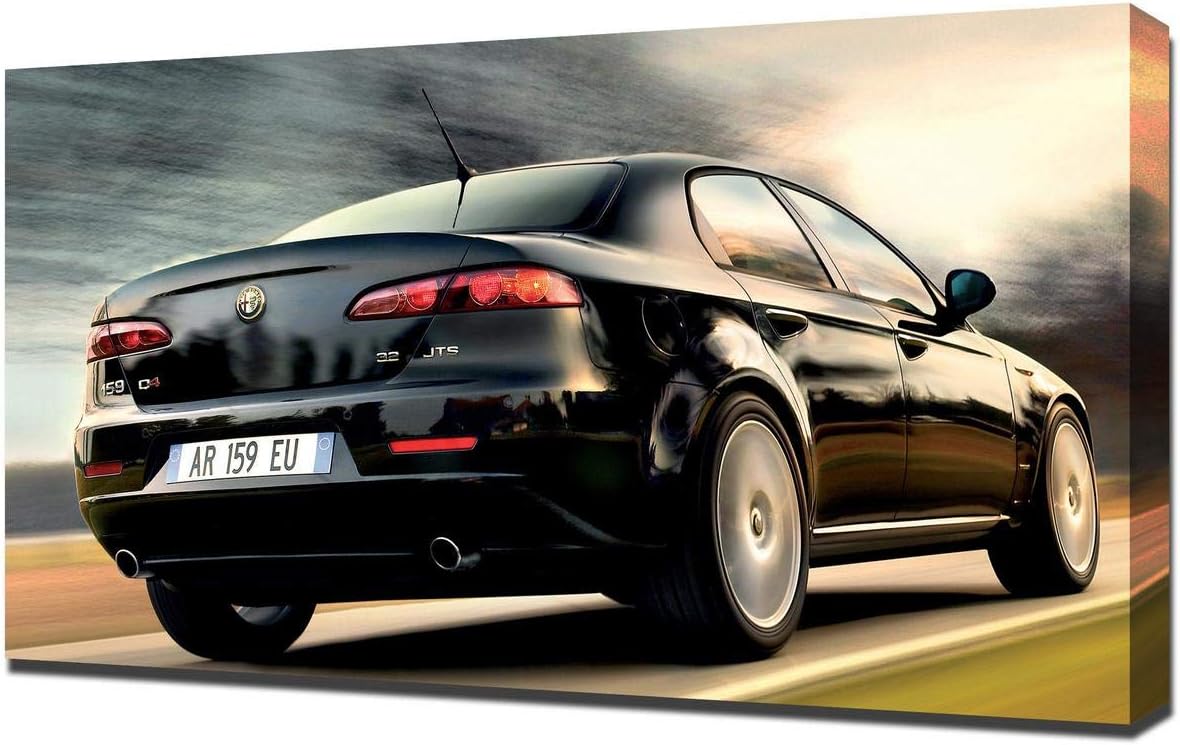 Lilarama USA 2007-Alfa-Romeo-159-V6 Canvas Art Print - Wall Art - Canvas Wrap