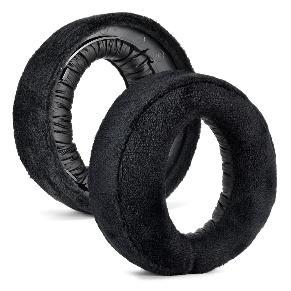 Yaowanguan Velvet Replacement Ear Pads for Sony Playstation 5 PS5 Pulse 3D Wireless Headset,Black Repair Memory Foam Headphones Ear Cushions/Cups/Covers โ image 1