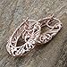 925 Sterling Silver Hoop Earrings for Women with Rose Gold Plated - Openwork Filigree Earrings for Women - Trendy Fashion Jewelry Christmas Gifts for Her