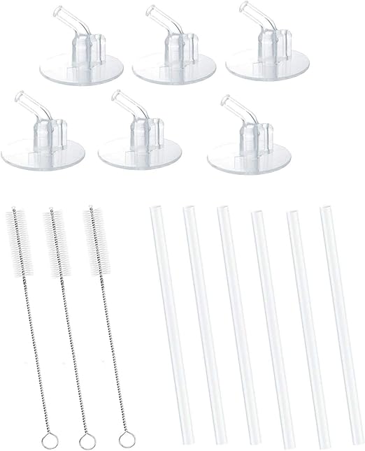 thermos funtainer bottle replacement straws