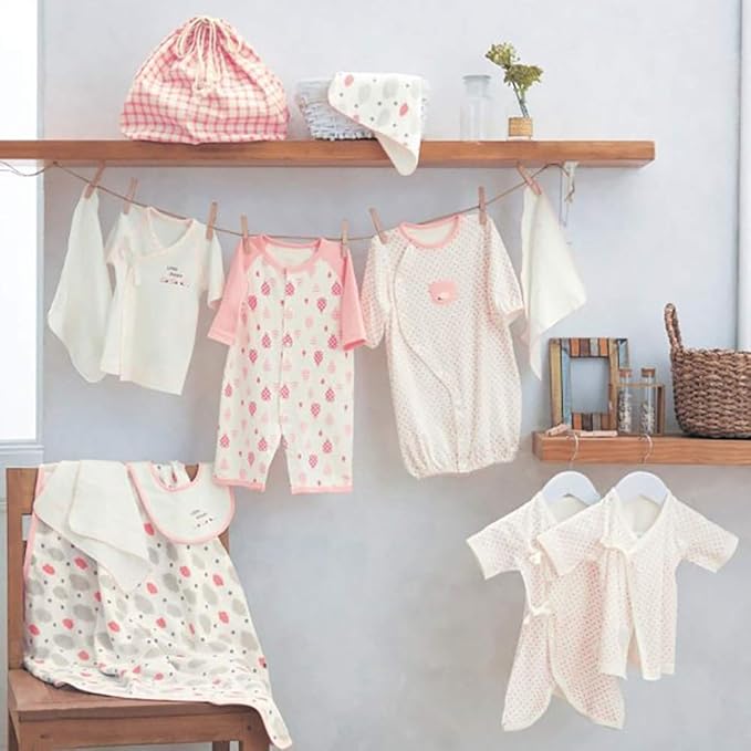 Amazon Co Jp ベルメゾン ベビー服 セット Gita ジータ 新生児 肌着 12点 ピンク 服 ファッション小物 Amazon Co Jp ベルメゾン ベビー服 セット Gita ジータ 新生児 肌着 12点 ピンク 服 ファッション小物