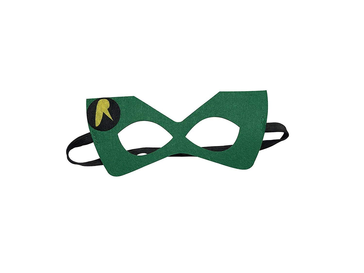 Morkia Maschere per Bambini 12pcs Maschere Feltro Superhero Mask con Corda Elastica,Ideale per Feste di Bambini