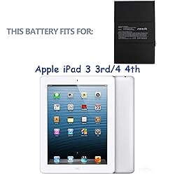 SWARK Replacement A1389 Battery Compatible with 3