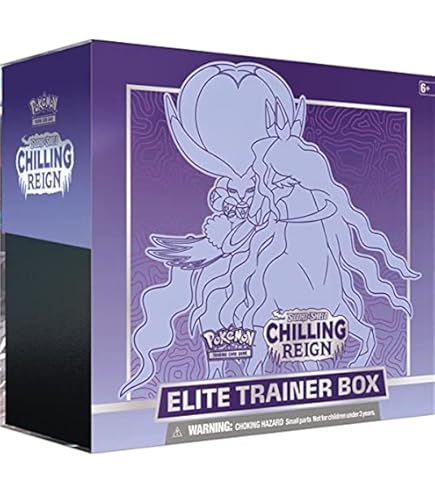 Amazon.com: Pokemon SAS6 Chilling Reign Ice Elite Trainer Box