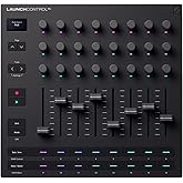Novation Launch Control XL 3 USB MIDI Control Surface | USB, 24 Endless Encoders, 8 Faders, 16 Assignable Buttons, Transport Control, OLED Display, 5-Pin MIDI I/O, 15 Custom Modes