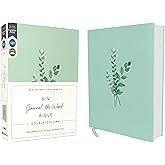 NIV, Journal the Word Bible (Perfect for Note-Taking), Double-Column, Cloth over Board, Teal, Red Letter, Comfort Print: Reflect, Take Notes, or Create Art Next to Your Favorite Verses