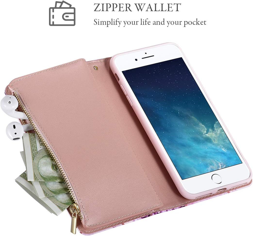 UEEBAI Wallet Case for iPhone 7 Plus iPhone 8 Plus - Image 4