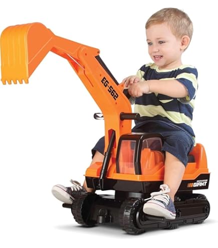 Giant Escavator Caixa Roma Jensen Laranja : Amazon.com.br