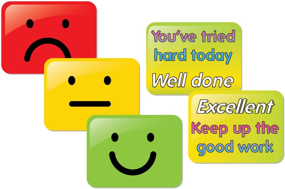 Teachers Marking Stickers Traffic Lights And Praise Mini Size 21 Mm X 16 Mm Pack Of 336 Bright And Colourful Designs Great For School Teachers Amazon Co Uk Office Products