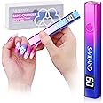 SAVILAND U V Light for Nails – Handheld U V Lamp for Gel Nails LED Nail Lamp Portable Mini Nail Dryer for Curing Gel Polish Glue USB Nail Art for Home DIY Manicure (12W)
