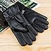 YQXCC Men's Winter Gloves Touch Screen Windproof Outdoor Cycling Sports Warm Gloves, Fleece Lining