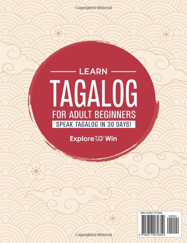 Thirty Tagalog Learn Tagalog For Adult Beginners: 7 Books In 1: Speak Tagalog In 30 ...