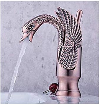 Rubinetti Per Cigno In Rame Antico Monoblocco Classico Europeo Chiave Inglese Rubinetto Per Lavabo Arte Piccoli Rubinetti Per Cigni Amazon It Fai Da Te