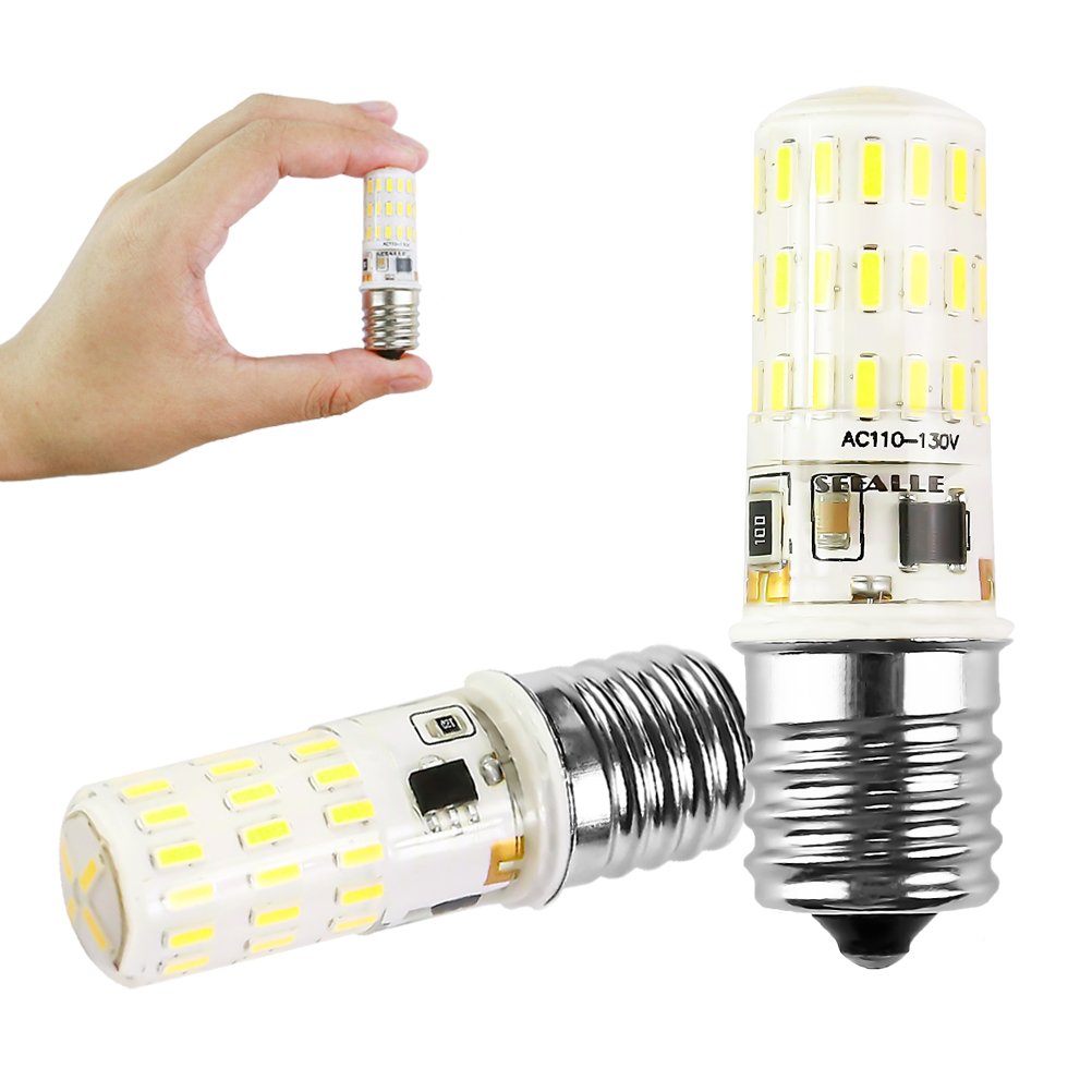 E17 LED Bulb Dimmable Seealle 4W Daylight White 5000K 40W Halogen