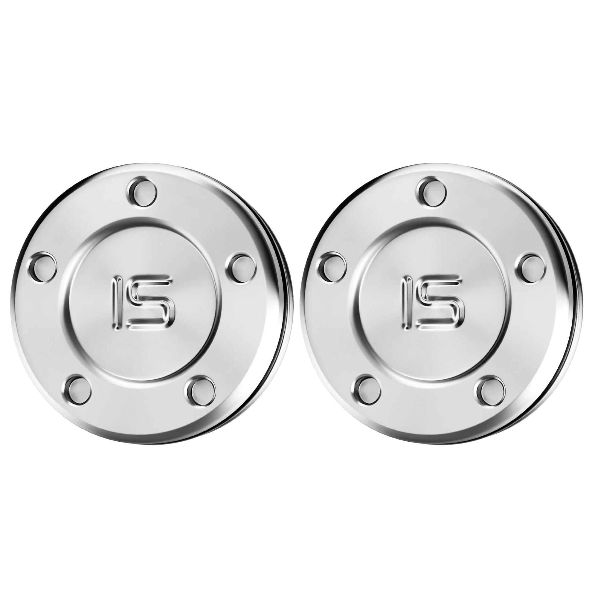 Gofotu 2pcs 15g Golf Custom Weights Compatible with Titleist Scotty Cameron Golf Club Putters Newport No Painting (2pcs 15g)