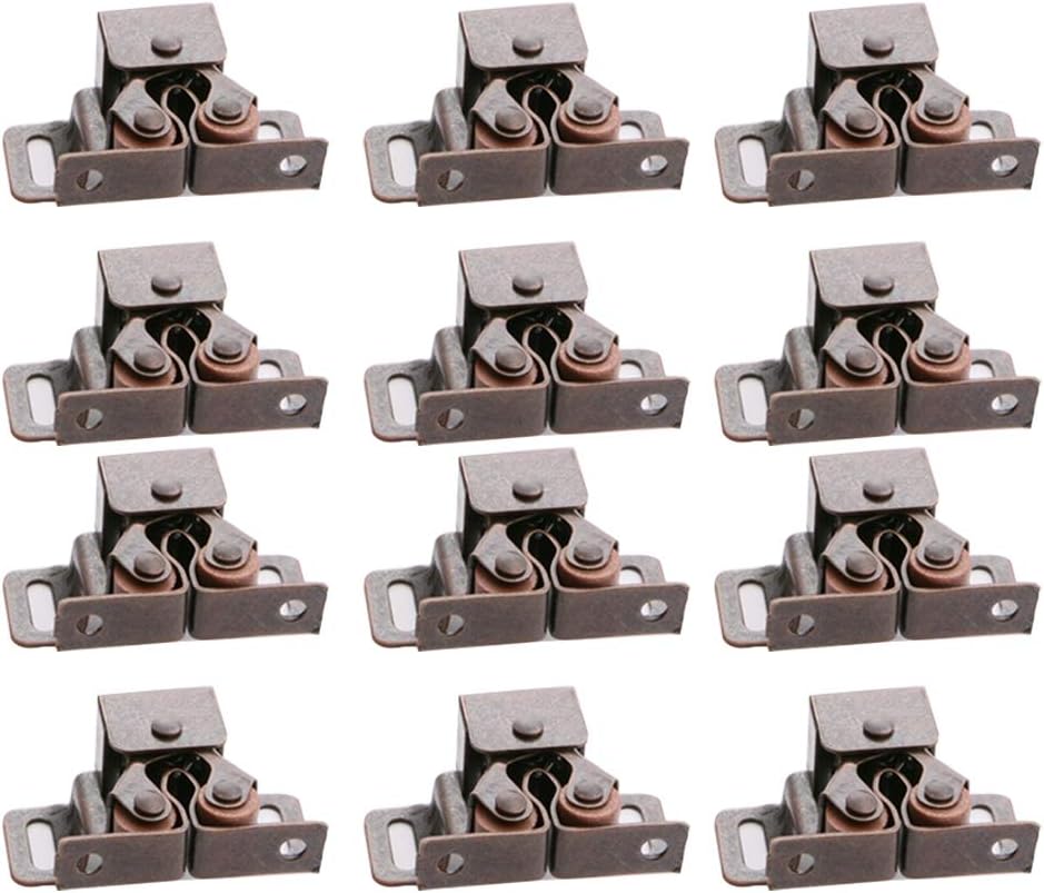 20pcs Double Roller Catch?Heavy Duty Latch Hardware for Closet
