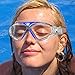 Swim Goggles, Amazer Clear Swimming Goggles Swim Mask with Clear Vision Anti Fog UV Protection No Leak Come Easy to Adjust with Free Protection Case for Adult Men Women Youth Junior 