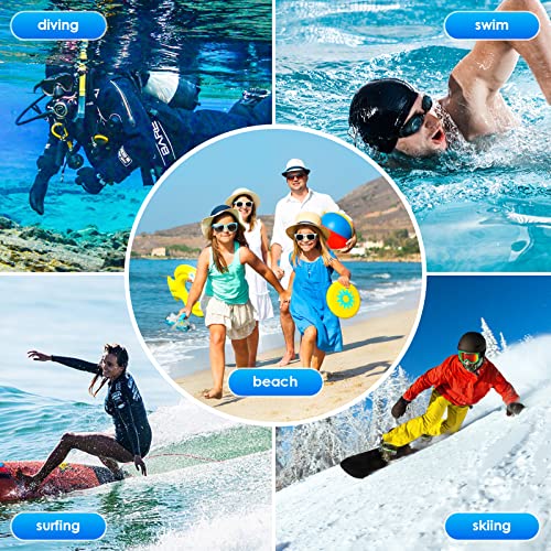 Ralvhra Universal Waterproof Phone Pouch - 2Pack, IPX8 Waterproof Phone Case with Lanyard Compatible with iPhone 14 13 12 11 XR X, Galaxy S22 S21, Pixel 4 XL up to 7