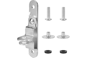 QUFA Cargo Trailer Door hasp Bar Lock Handle Keeper Padlock, Enclosed Trailer hasp lock, Handle Keeper Padlock Race Enclosed car Hauler, Cam Lock Latch Keeper