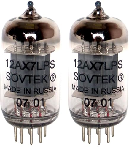 【SOVTEK】12AX7LPS (ECC83) 真空管 6本セット Amazon.com: Sovtek 12AX7LPS Vacuum Tube (Original Version