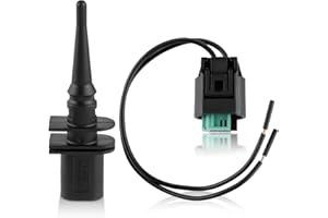 CARBBIA 65816905133 Outside Ambient Air Temperature Temp Sensor with Connector Pigtail Plug 65816905050 Compatible with BM 128i Compatible with 323i Compatible with 325i Compatible with Mini Cooper