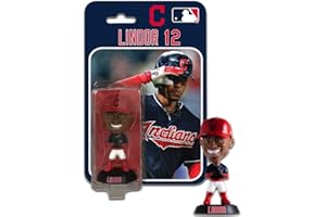 IMPORTS DRAGON Francisco Lindor Cleveland Indians First Series Mini Bobblehead MLB
