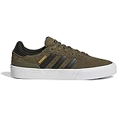 adidas Men's Busenitz Vulc II Skate Shoes - Olive/Core Black, Size: 13.5